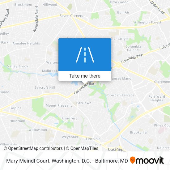 Mapa de Mary Meindl Court