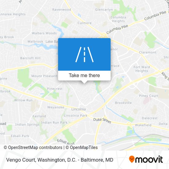 Vengo Court map