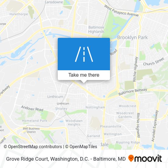 Grove Ridge Court map