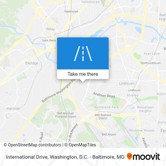 International Drive map
