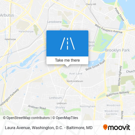 Laura Avenue map