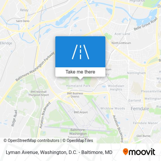 Lyman Avenue map