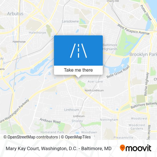Mary Kay Court map