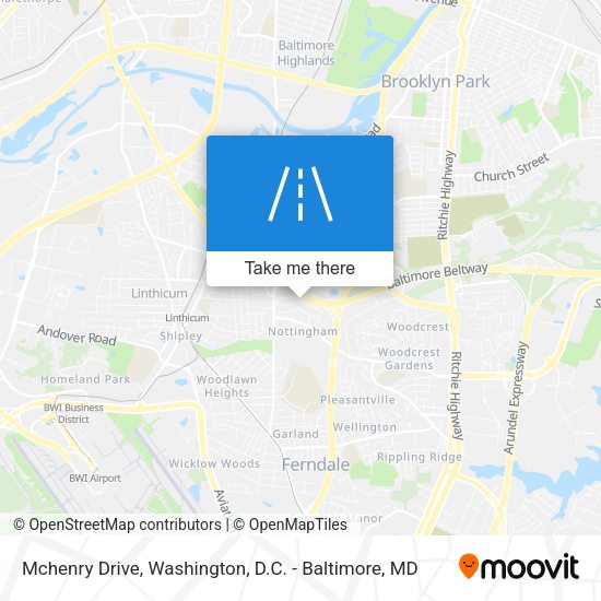 Mchenry Drive map