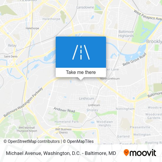 Michael Avenue map