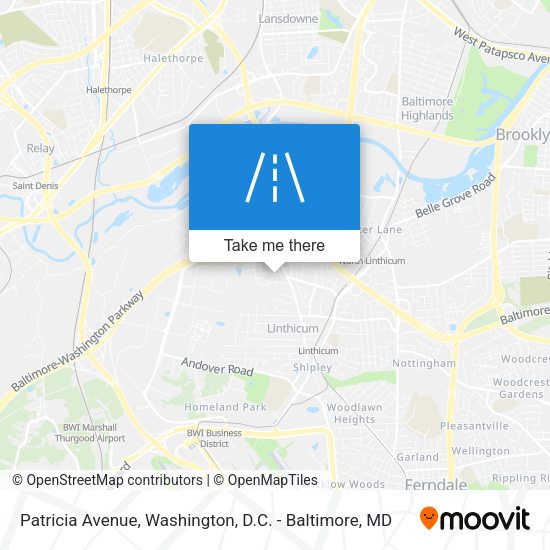 Patricia Avenue map