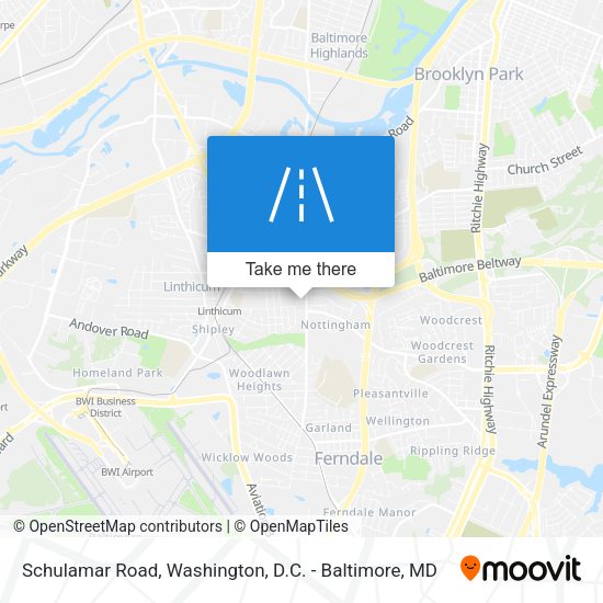 Schulamar Road map