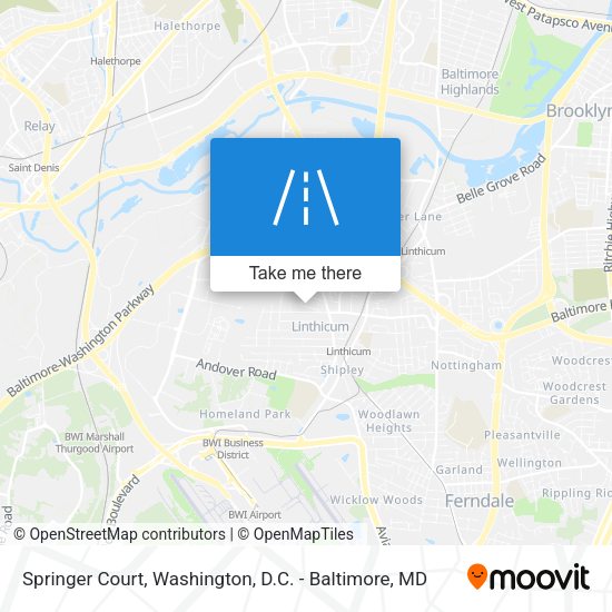 Springer Court map