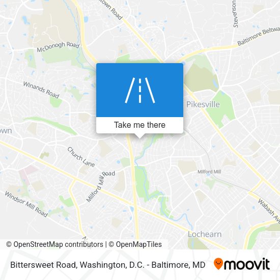 Bittersweet Road map