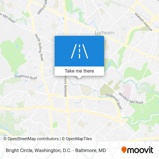 Bright Circle map