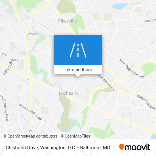 Chisholm Drive map