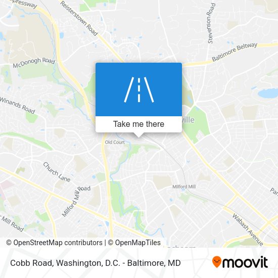 Cobb Road map