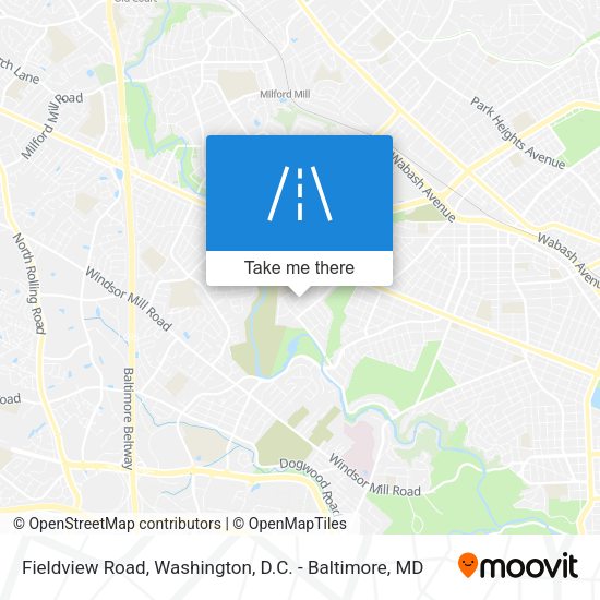 Mapa de Fieldview Road