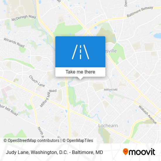 Mapa de Judy Lane