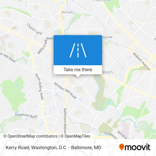 Kerry Road map