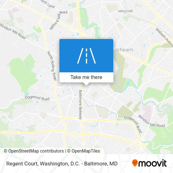 Regent Court map