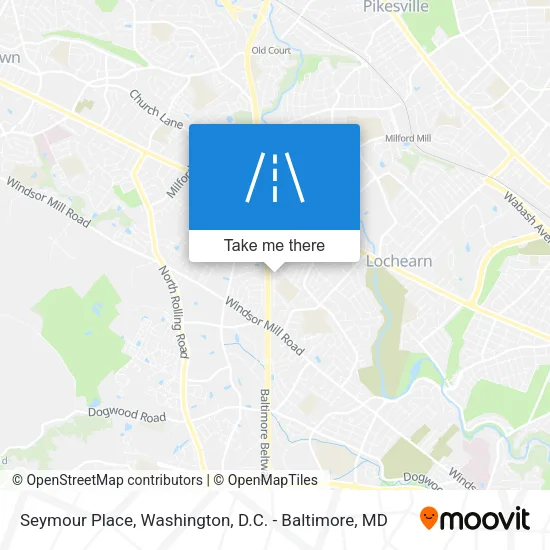 Seymour Place map