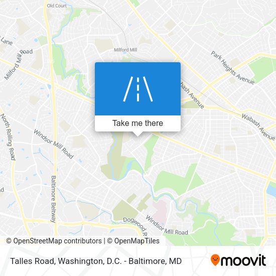 Talles Road map