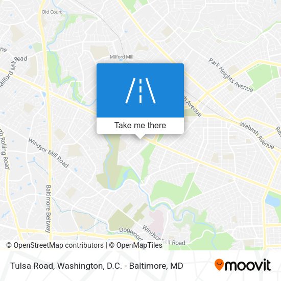 Tulsa Road map