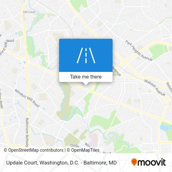 Updale Court map