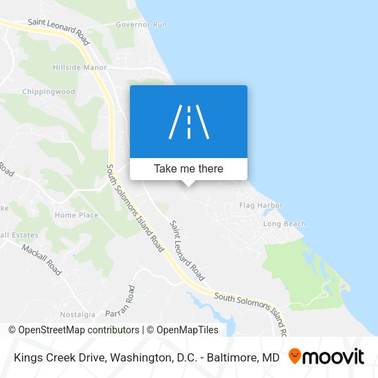 Mapa de Kings Creek Drive