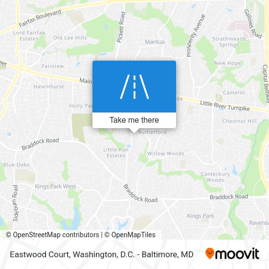 Eastwood Court map