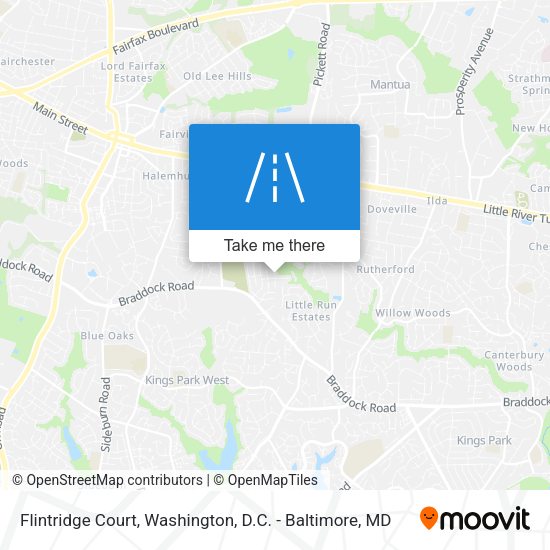 Flintridge Court map
