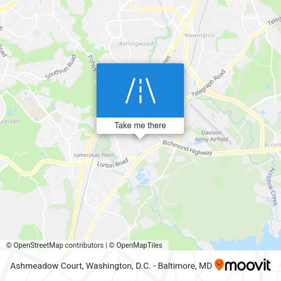Ashmeadow Court map