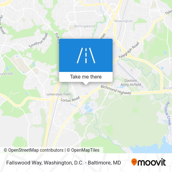 Mapa de Fallswood Way