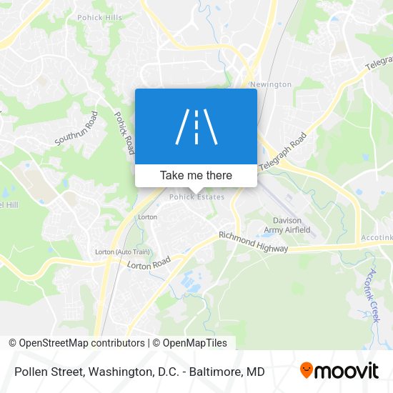 Pollen Street map