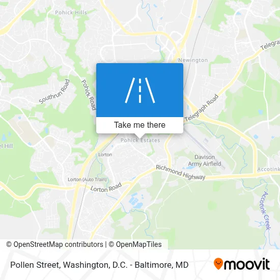 Pollen Street map