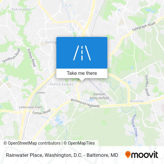 Rainwater Place map