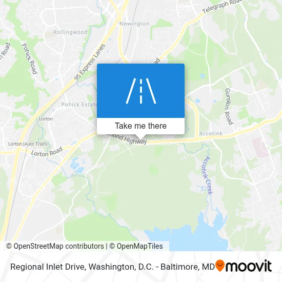 Regional Inlet Drive map