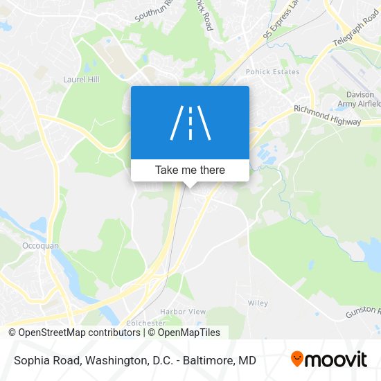 Mapa de Sophia Road