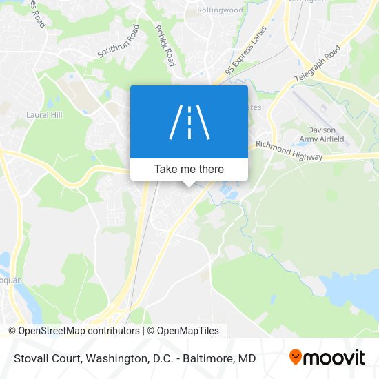 Stovall Court map