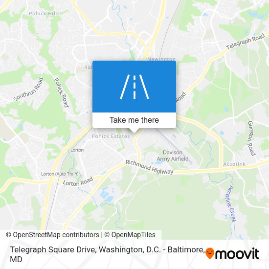 Telegraph Square Drive map