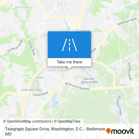 Telegraph Square Drive map