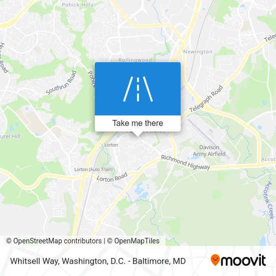 Mapa de Whitsell Way