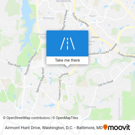 Mapa de Airmont Hunt Drive