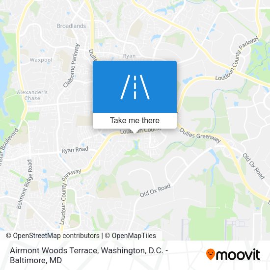 Airmont Woods Terrace map