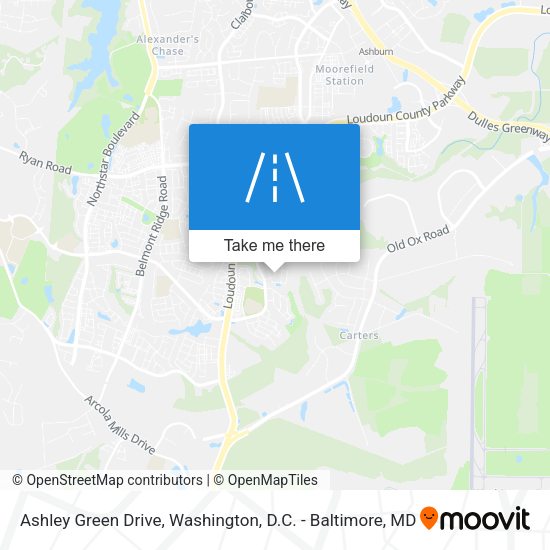 Ashley Green Drive map