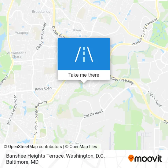Banshee Heights Terrace map