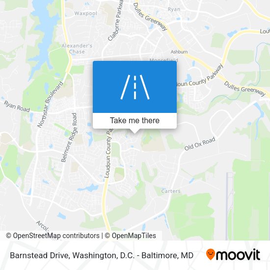 Mapa de Barnstead Drive