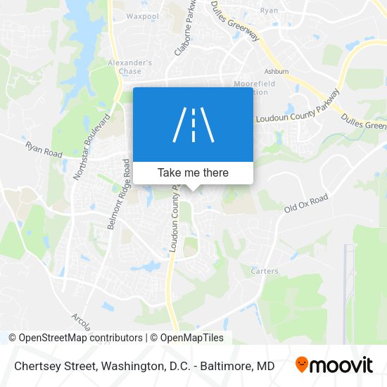 Mapa de Chertsey Street
