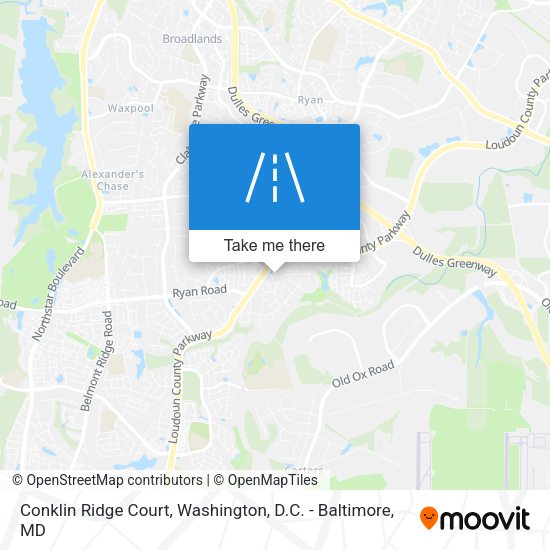 Conklin Ridge Court map
