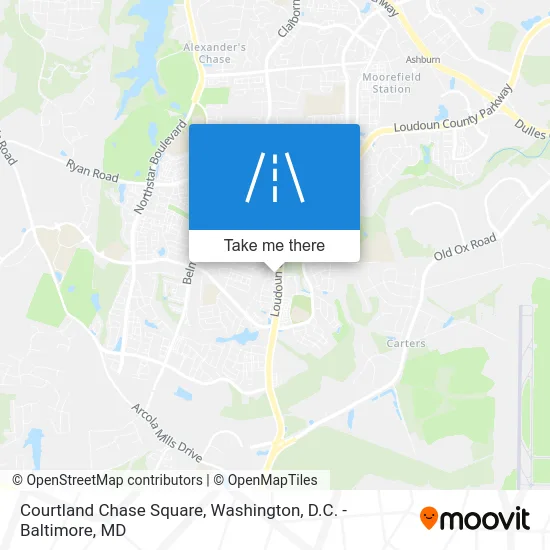 Courtland Chase Square map