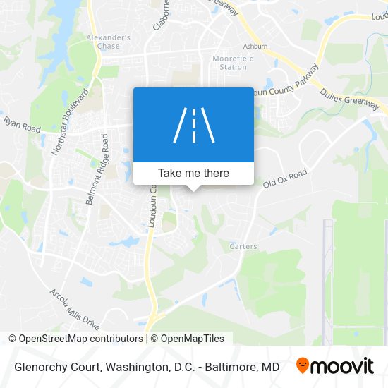 Glenorchy Court map