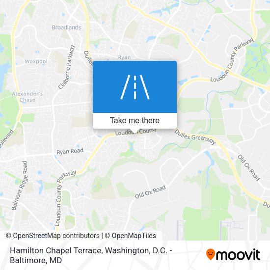 Mapa de Hamilton Chapel Terrace