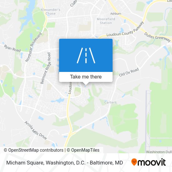 Micham Square map
