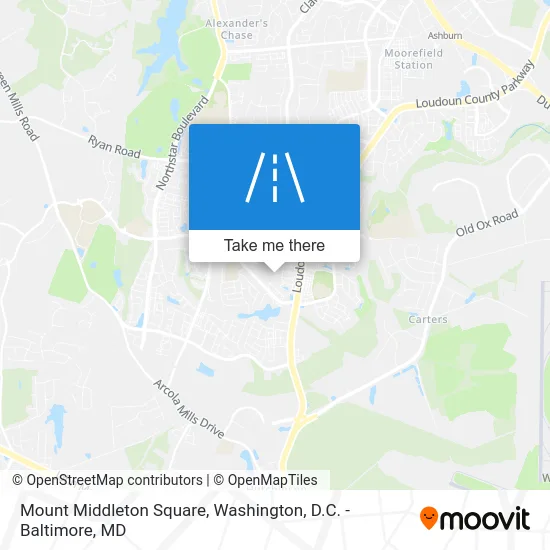 Mount Middleton Square map